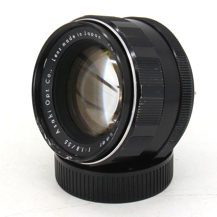 ペンタックス Pentax Super Takumar 1:1.8 55mm 初期型 フード付