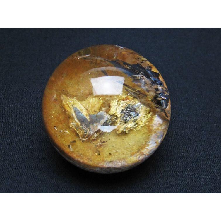 ゴールドタイチン ルチルクォーツ 水晶 丸玉 スフィア 45mm 一点物