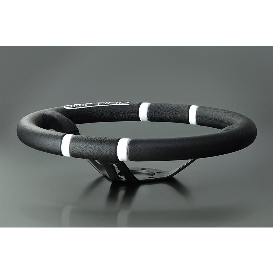 正規品 MOMO ステアリング ドリフティング 35パイ ブラックレザー