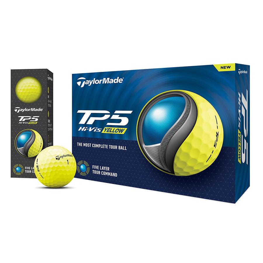 TaylorMade（テーラーメイド） ゴルフ TP5 イエロー ボール / イエロー