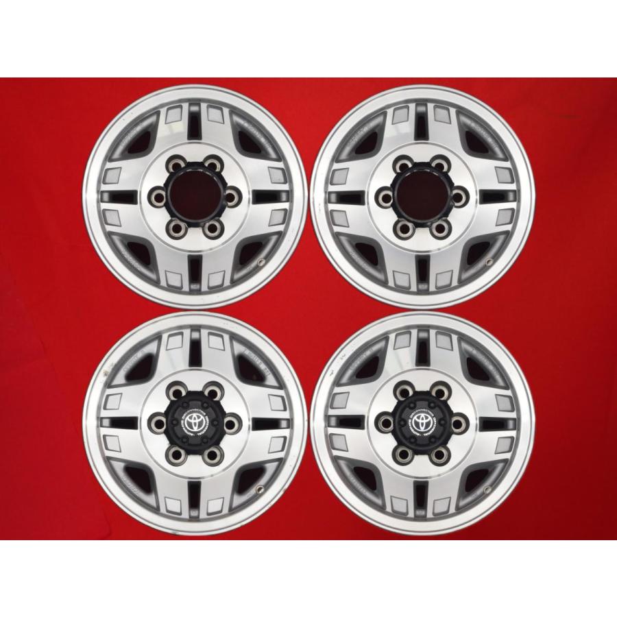TOYOTA トヨタ ハイラックスサーフ 130系 ワイド 純正 ホイール 4本 7J