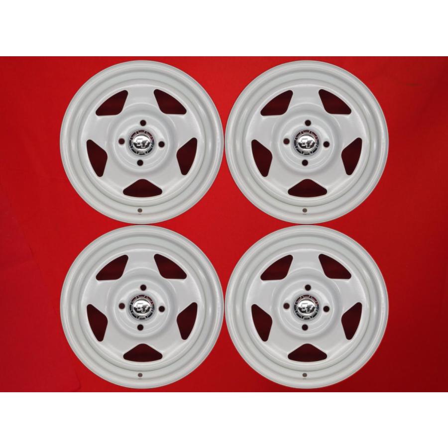 TTA スチール (ライン無) ホイール 4本 6J-14 PCD100 4穴 +20 ハブ68