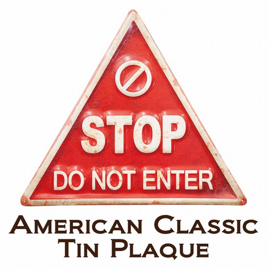 立入禁止 看板 立ち入り禁止 プレート ブリキ看板 s40e 進入禁止 STOP