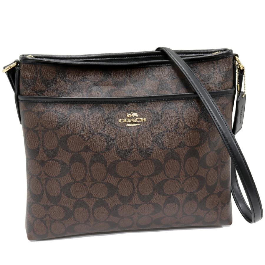 COACH（コーチ） ショルダーバッグ シグネチャー ファイルバッグ