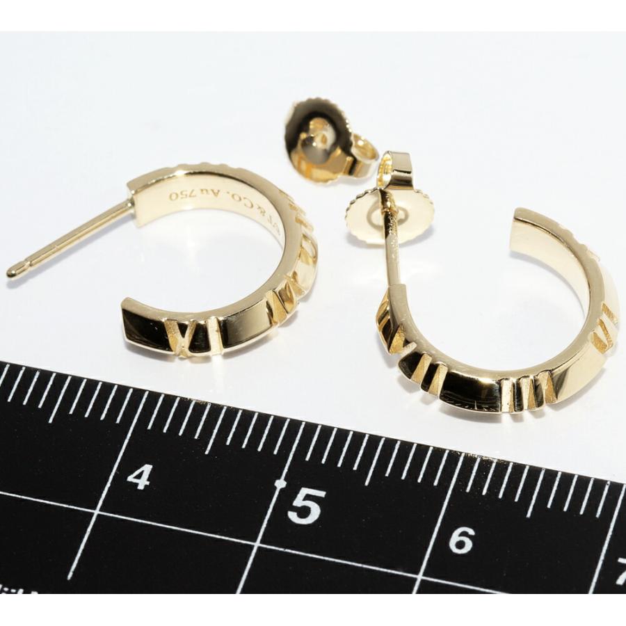 ティファニー ピアス K18YG アトラスX フープピアス : たかみ質店