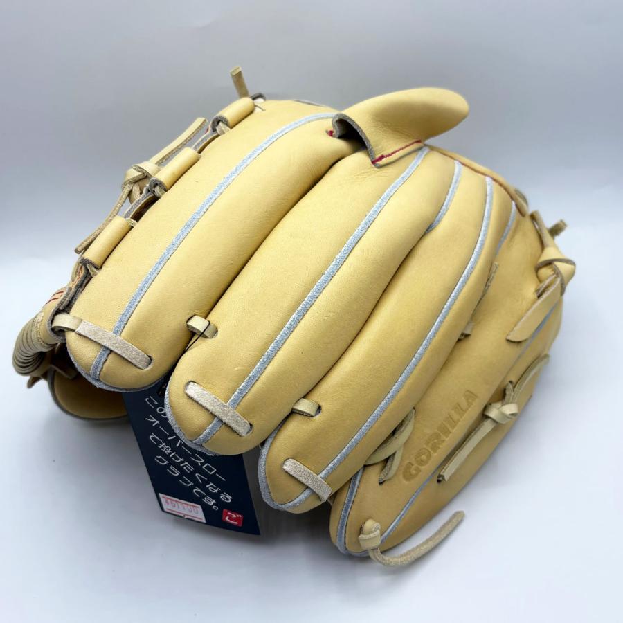 ごりら印の野球道具 店舗別注 硬式野球グローブ 投手用 SKR型 野球