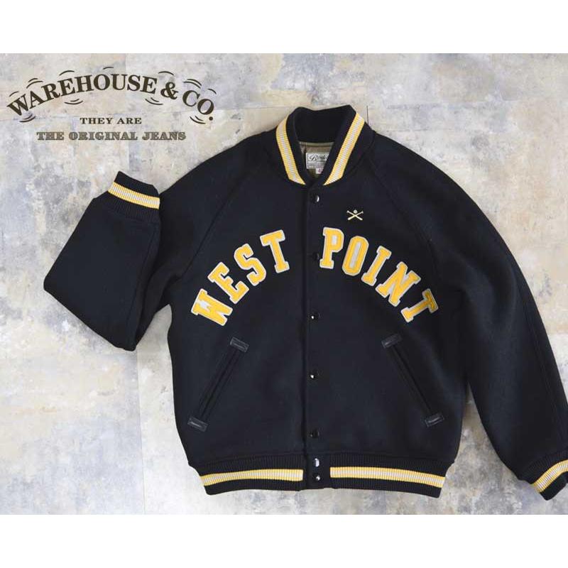 WAREHOUSE ウエアハウス 1950'S ARMY VARSITY JACKET スタジャン