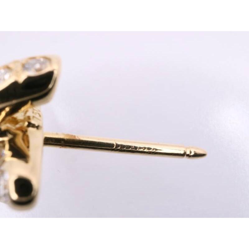 TIFFANY&Co.（ティファニー） クロスステッチ ダイヤ ピアス 750 K18