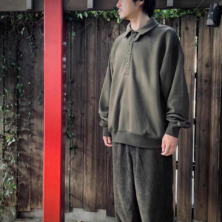 ダイワピア39 TECH SWEAT SNAP PULLOVER #BROWNKAHKI [BE-53025W