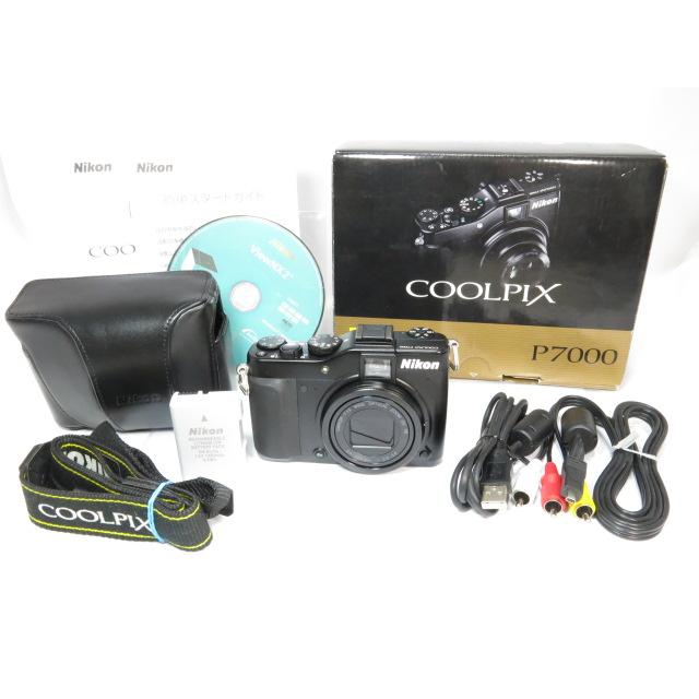 ニコン（Nikon） COOLPIX P7000 （充電器なし）レザーケース付き