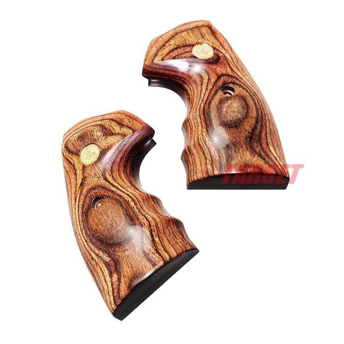 アルタモント タナカ製 COLT パイソン 木製グリップ スムース オーバー