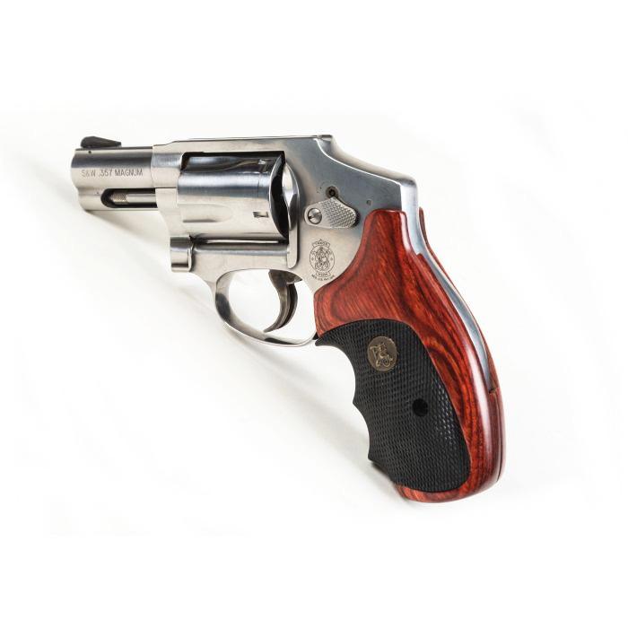 パックマイヤー S&W Nフレーム ラウンドバット用 ラミネートウッド