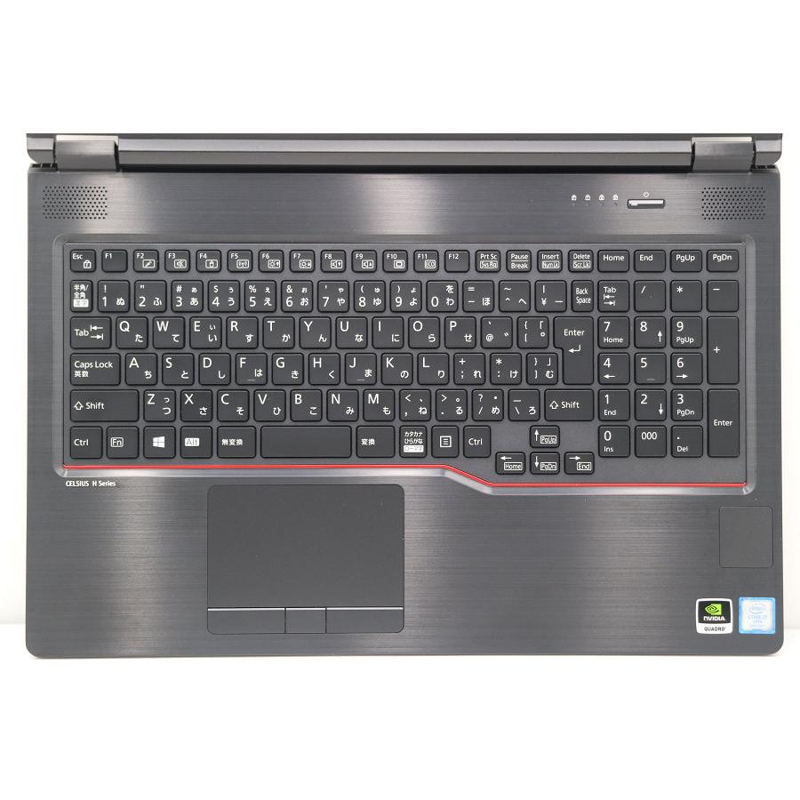 ノートパソコン 富士通 CELSIUS H780 Core i7 8850H 2.6GHz/16GB/512GB