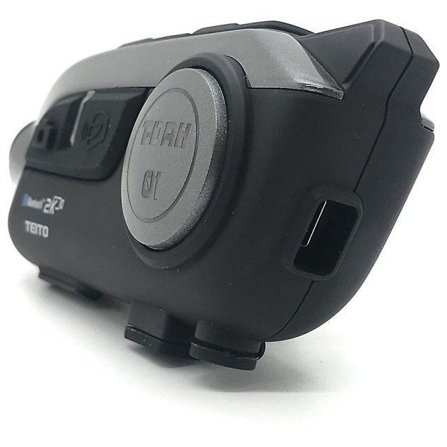 TEITO 日本語音声化 バイク用 2K高画質カメラ付きインカム T-DRH-01(旧