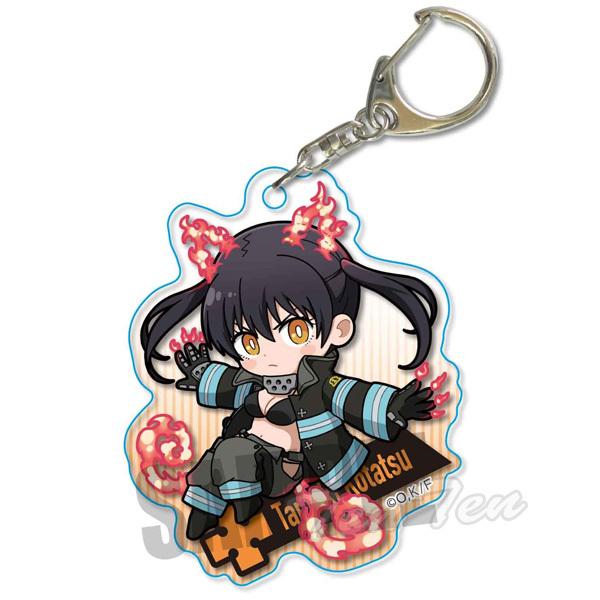 炎炎ノ消防隊 アクションシリーズ アクリルキーホルダー 環 古達 炎炎