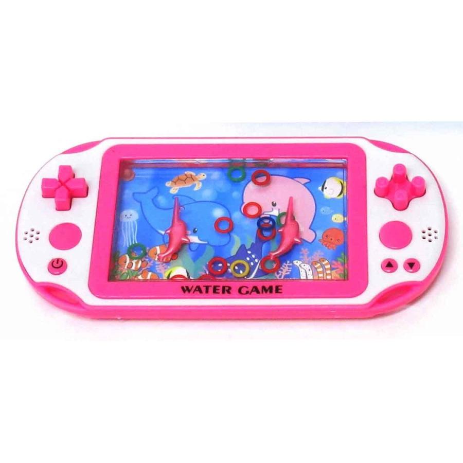 ウォーターゲーム 海のなかま 2色 レトロゲーム 輪投げ 玩具 206-050