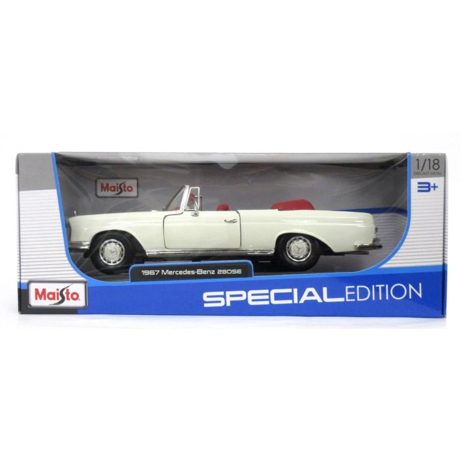 Mercedes-Benz（メルセデス・ベンツ） Maisto 1/18 280 SE 1967
