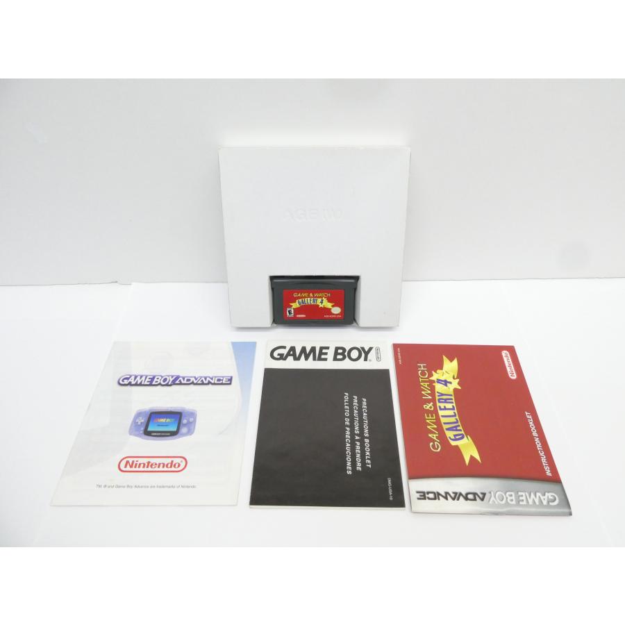 ゲームボーイアドバンス GBA 海外版 GAME & WATCH ギャラリー4 レトロ