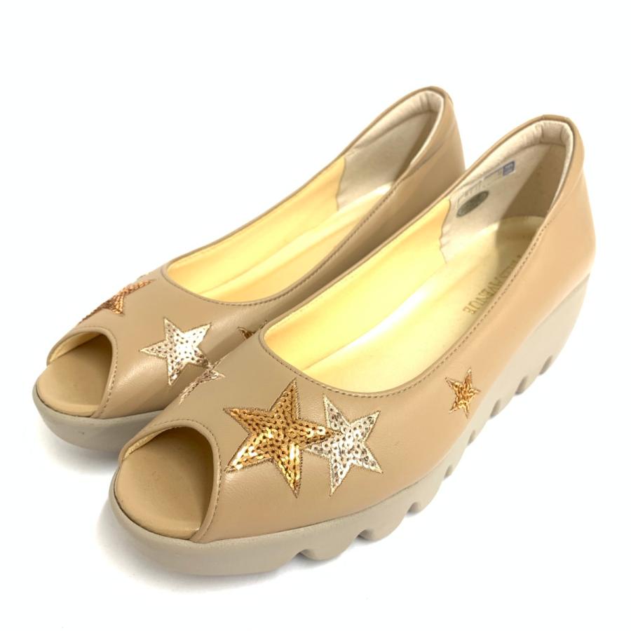 hills avenue ヒルズアベニュー シューズ 表記サイズ:23.5 ウェーブ