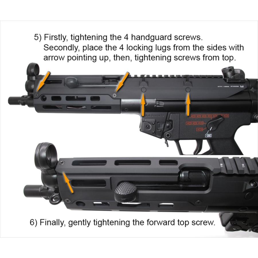 Wii Tech 1366 UTG PRO Monolithicタイプ M-LOK ハンドガード 東京