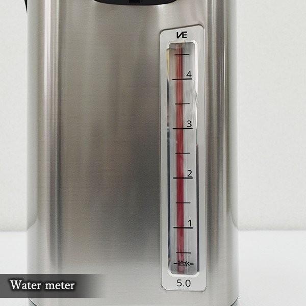 とく子さん 爆買 電気ポット 5L タイガー おしゃれ 蒸気レス 大容量