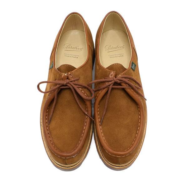 Paraboot（パラブーツ） ミカエル スエード ブラウン 184737 1847 37