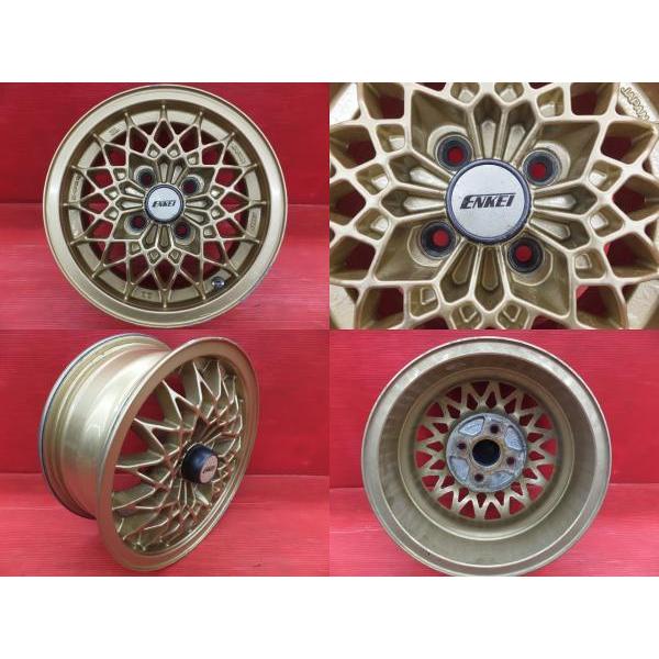 送料無料 エンケイ ENKEI メッシュホイール 13インチ 5.5JJ+38 4H100