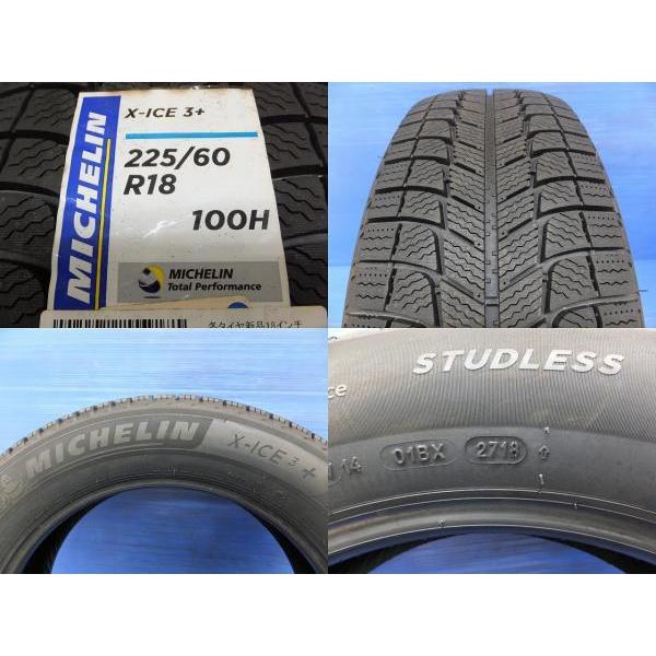 ミシュラン（MICHELIN） 新車外し デリカD5 純正 アルミ 18インチ