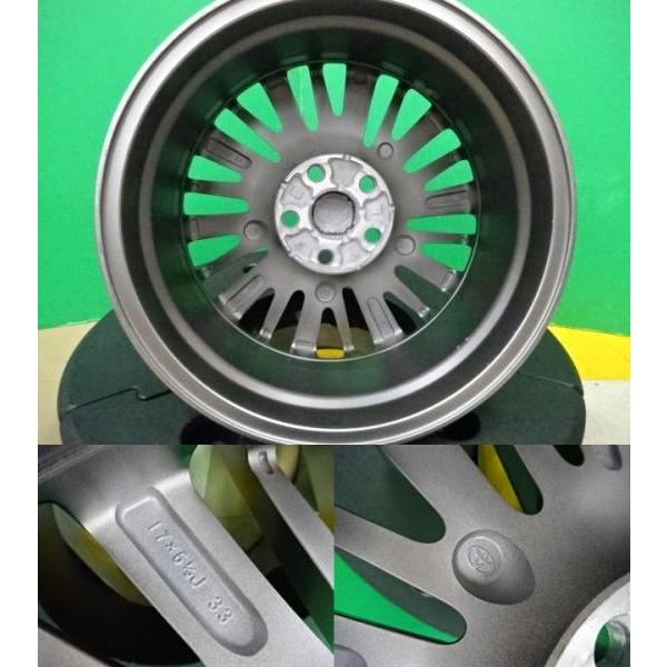 トヨタ 30系 アルファード 後期 純正 17インチ 6.5J +33 5H114.3