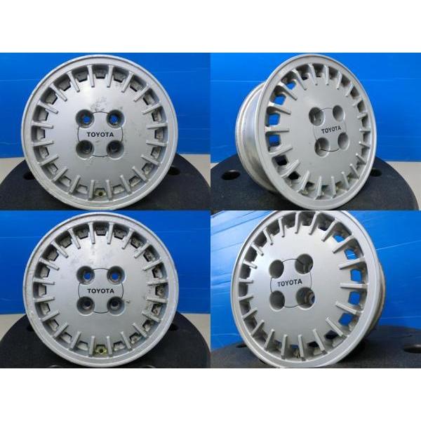 絶版 レア 当時物 4本 SET トヨタ GX71 マーク2 純正 ホイール 15