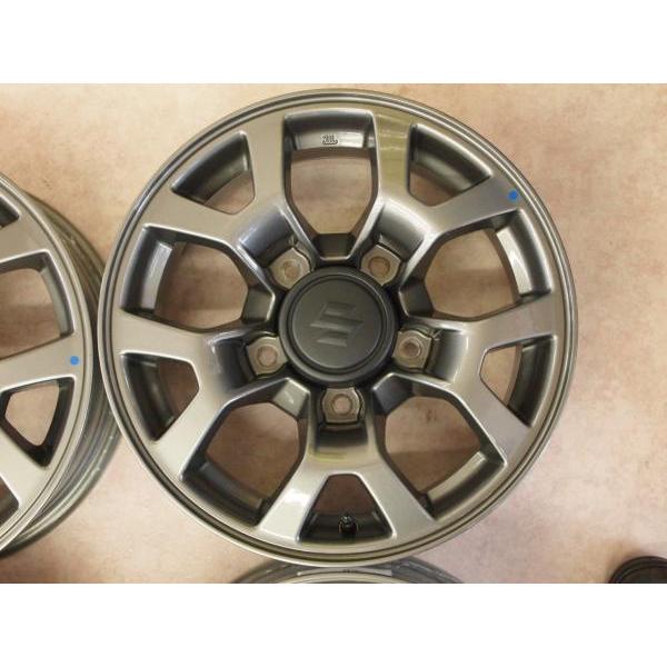 中古純正ホイールのみ 新車外し[スズキ ジムニーノマド純正 15インチ