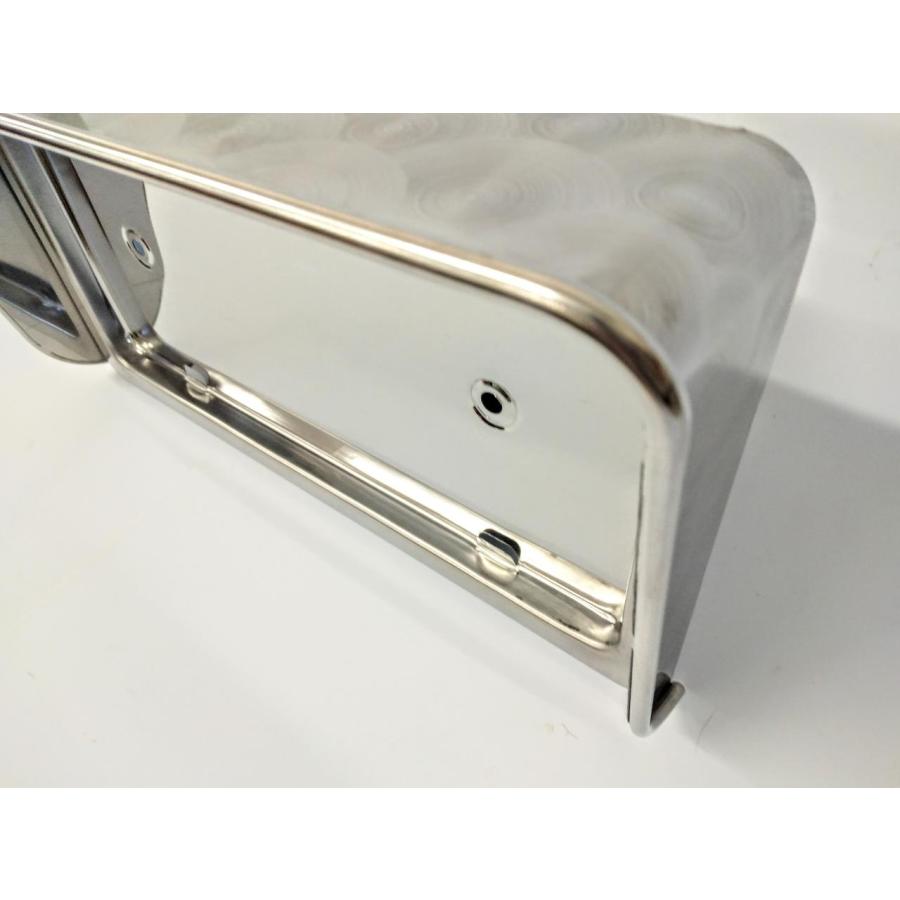 ジェットイノウエ トラック用 ウロコバイザー 丸棒付 ナンバー枠 大型