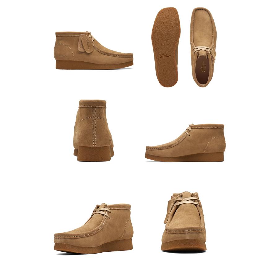 Clarks（クラークス） モカシン レディース ワラビー エヴォ ブーツ