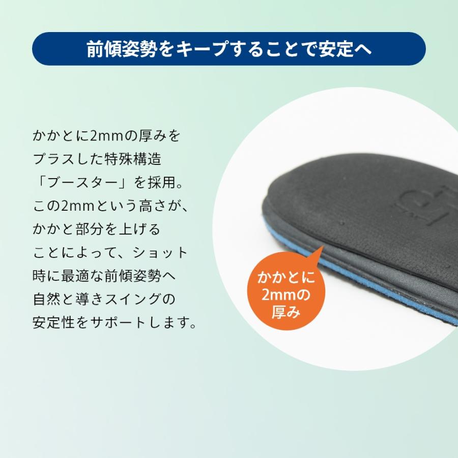 TENTIAL（テンシャル） GOLF INSOLE+CARBON ゴルフ インソール +