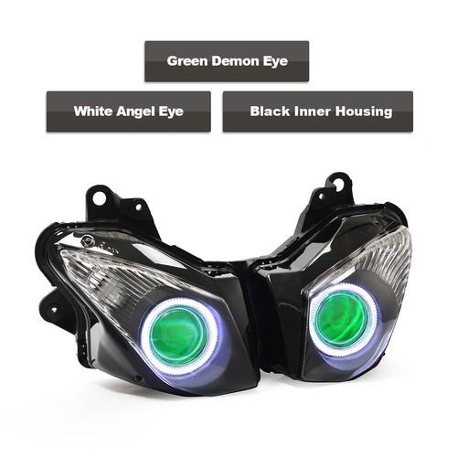 Kawasaki ZX-10R 08-10年 カスタムヘッドライトキット : 輸入パーツ