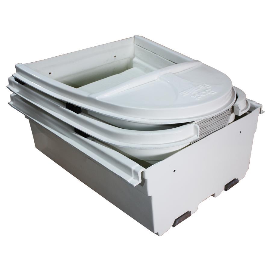 3分割式FRPボート スマートタイプ 生簀 フロートセット 2WAY 2分割/3