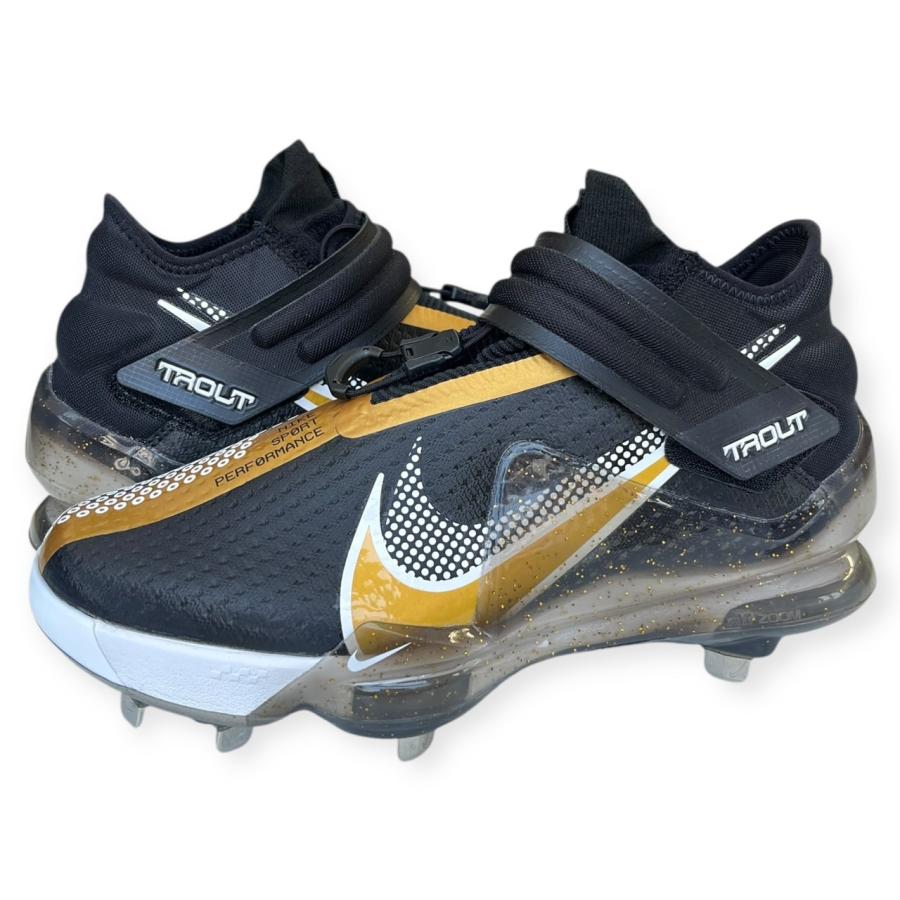 NIKE（ナイキ） スパイク 野球 ハイカット 金具 黒 軽量 ブラック