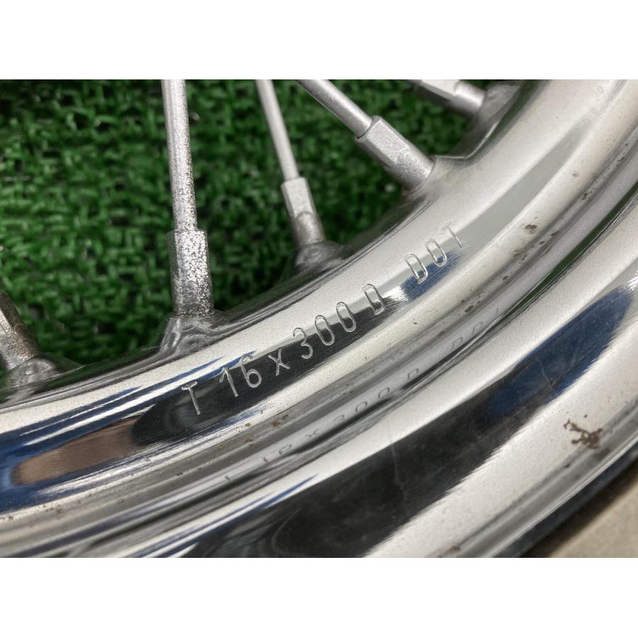 FLSTC1340 フロントホイール ハーレー 純正 中古 16×3.00 40本スポーク