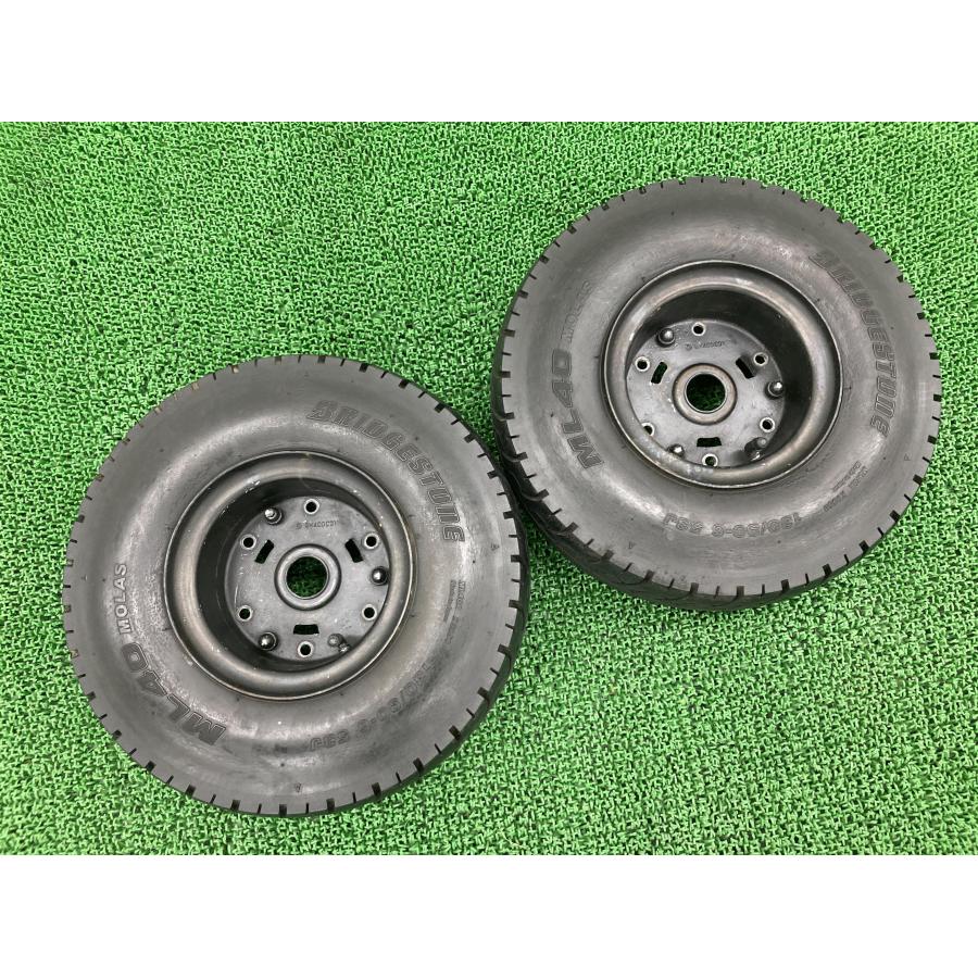 ホンダ（HONDA） ジャイロX リアホイール 左右 純正 中古 バイク 部品