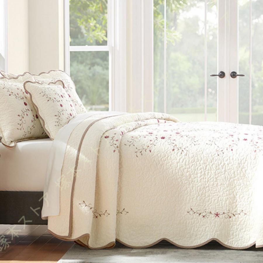 HONGF8]ベッドカバー シングル ベッドスプレッド マルチカバー キルト