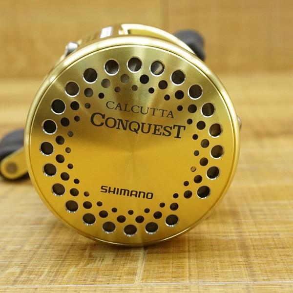 シマノ 01カルカッタコンクエスト 400/L020M 極上美品 ベイトリール