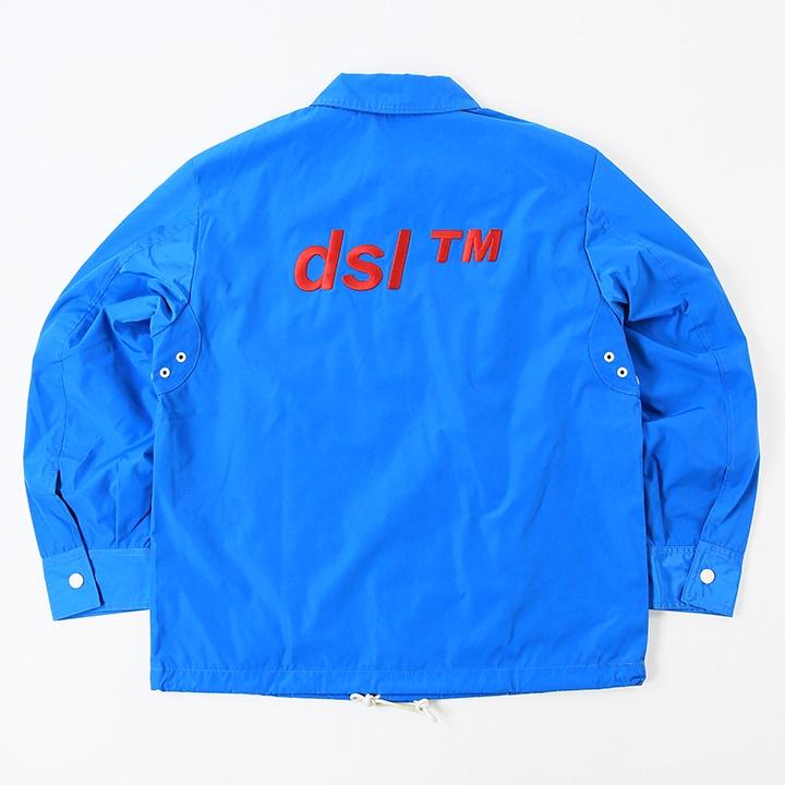 DIESEL（ディーゼル） コーチジャケット メンズ 刺繍ロゴ ナイロン