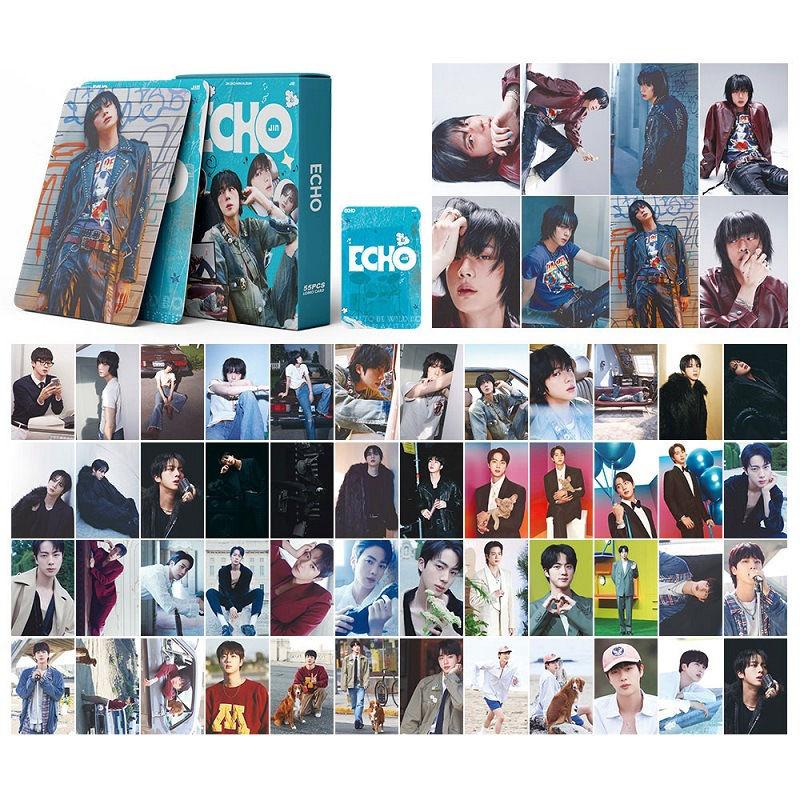 JINグッズ BTS ジン フォトカード 55枚 セット トレカ キムソクジン