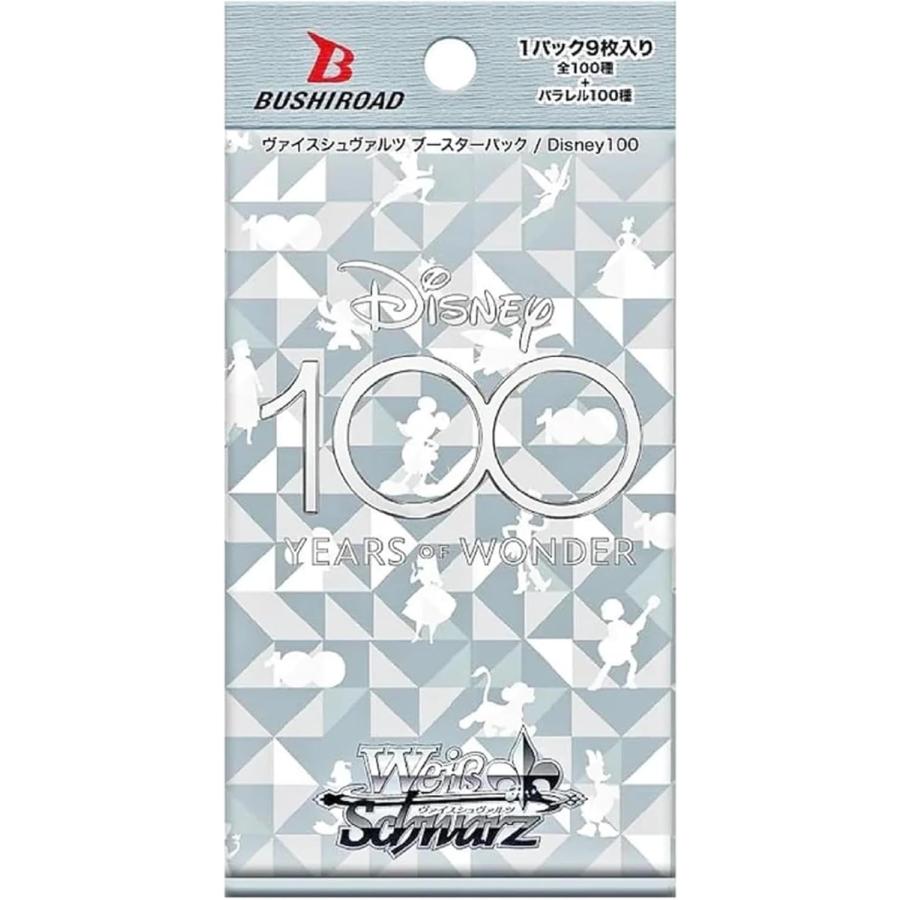 ヴァイスシュバルツ ディズニー100 初版 シュリンク付き 6BOX ヴァイス