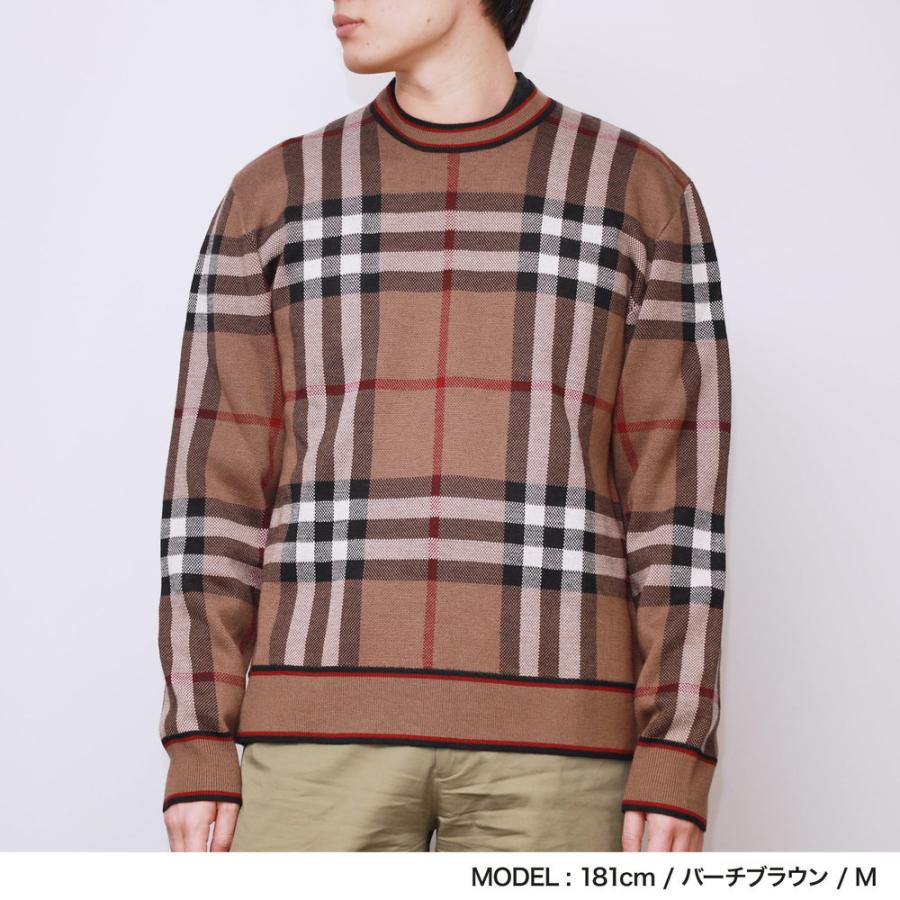 BURBERRY（バーバリー） セーター メンズ トップス ウール100％ バーチ