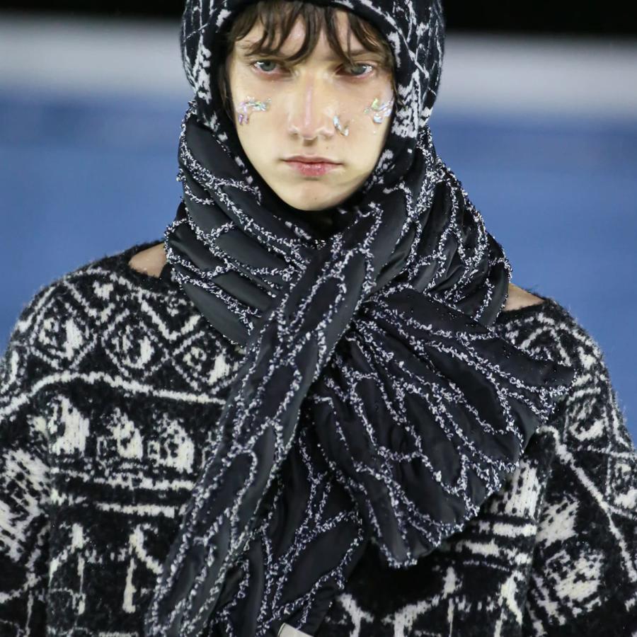 SHINYAKOZUKA（シンヤコヅカ） PICTURESQUE FAIR ISLE (BLACK) [SHINYA