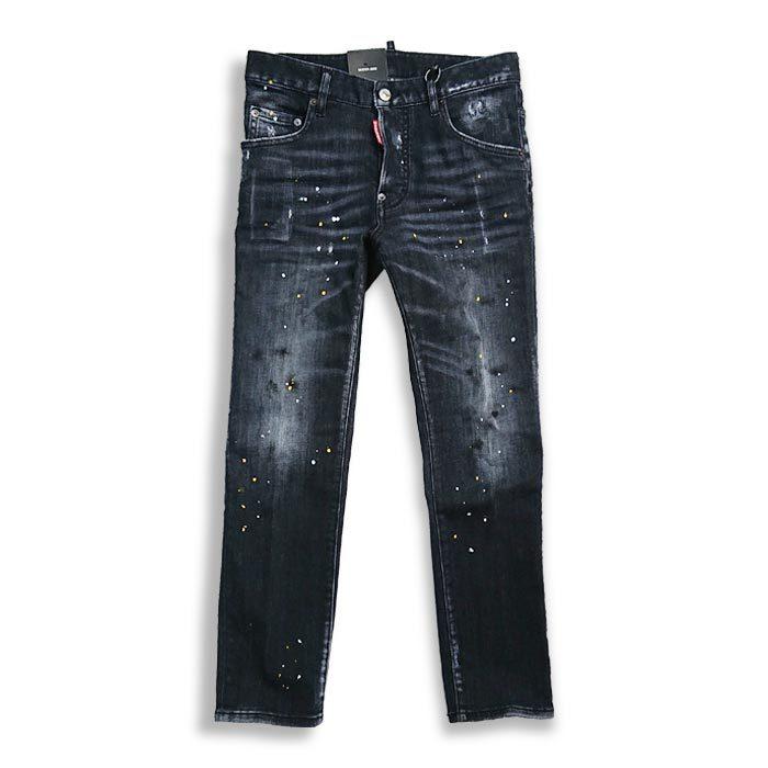 DSQUARED2（ディースクエアード） S79LA0026 D2xIBRA ICON SKATER JEAN