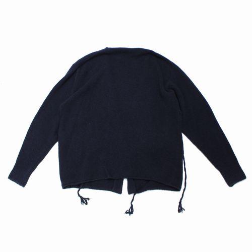 COMOLI コモリ 23AW カシミヤ 製品染 カーディガン 1 ネイビー
