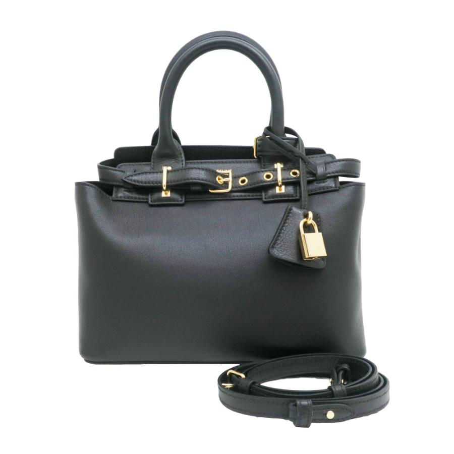 名東】セリーヌ ティーン コンティ ハンドバッグ ショルダー ブラック