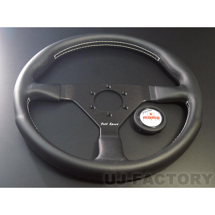 MOMO FULL SPEED WINNERS GRAND PRIX FS 348WH ブラックレザー